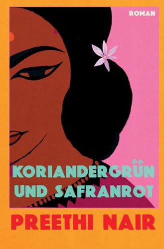 Koriandergrün und Safranrot