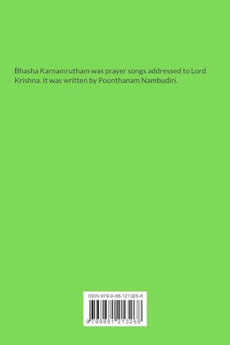 Bhasha Karnamritam von Blurb