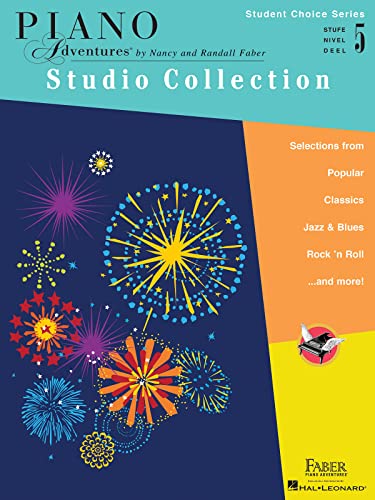Faber Piano Adventures - Student Choice Series: Studio Collection 5: Noten, Lehrmaterial für Klavier: Studio Collection - Level 5