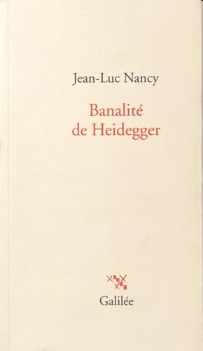 Banalité de Heidegger (0000)