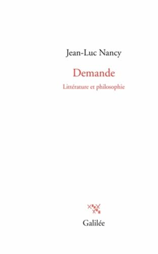 Demande: Litterature et philosophie