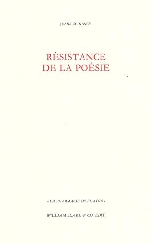 Résistance de la poésie (édition nouvelle augmentée) von WILLIAM BLAKE