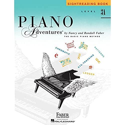 Piano Adventures Sightreading - Level 3A Pianoforte Book: Noten, Lehrmaterial für Klavier: Sightreading Book