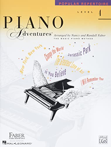 Piano Adventures Popular Repertoire Book: Level 4: Noten, Sammelband für Klavier von Faber Piano Adventures