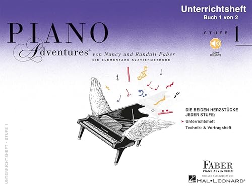 Piano Adventures: Unterrichtsheft 1