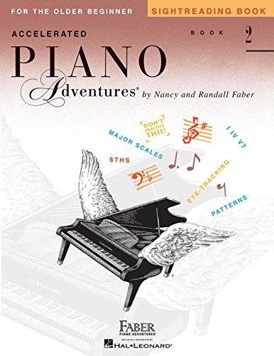 Accelerated Piano Adventures: Sightreading - Book 2: Noten für Klavier