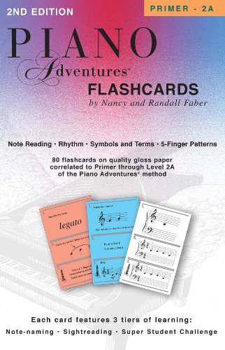 Faber Piano Adventures: Piano Adventures Flashcards In-A-Box Faber Piano Adventures: Piano Adventures Flashcards In-A-Box