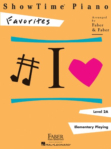 ShowTime Piano: Favourites - Level 2A: Noten, Sammelband für Klavier: Level 2a, Elementary Playing