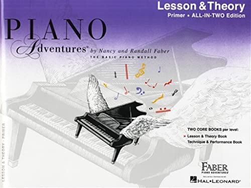 Piano Adventures: Lesson And Theory Book - Primer Level: Lehrmaterial für Klavier (Faber Piano Adventures): Lesson & Theory - Anglicised Edition von Faber Piano Adventures