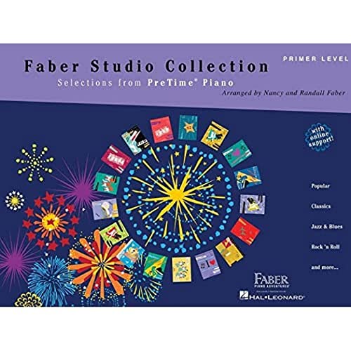Faber Studio Collection: Selections From PreTime Piano - Primer Level: Noten für Klavier (Faber Studio Collection: Pretime Piano) von Faber Piano Adventures