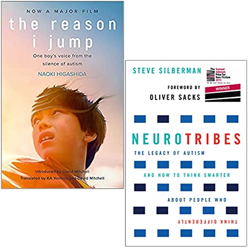The Reason I Jump By Naoki Higashida & NeuroTribes By Steve Silberman 2 Books Collection Set