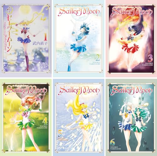 Sailor Moon Vol. 1-6 Series (Naoko Takeuchi Collection) (Sailor Moon Naoko Takeuchi Collection)