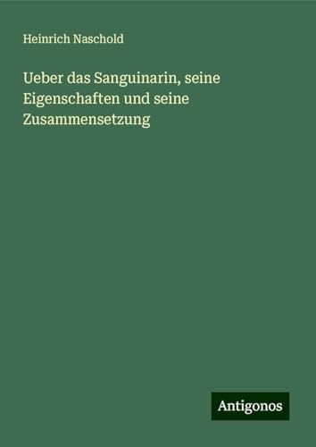 Ueber das Sanguinarin, seine Eigenschaften und seine Zusammensetzung