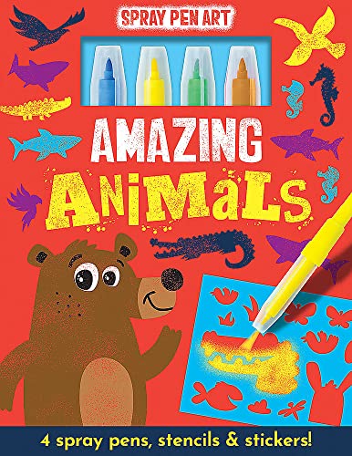 Amazing Animals: 1 (Spray Pen Art) von Imagine That Publishing Ltd