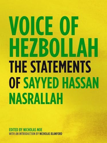 Voice of Hezbollah: The Statements of Sayyed Hassan Nasrallah: The Statements of Sayed Hassan Nasrallah von Verso