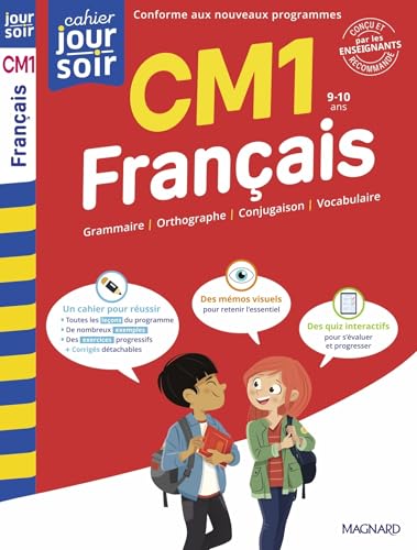 Français CM1 - Cahier Jour Soir: Conçu et recommandé par les enseignants von MAGNARD