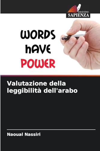 Valutazione della leggibilità dell'arabo von Edizioni Sapienza