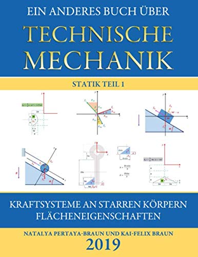 Ein anderes Buch über Technische Mechanik: Statik Teil 1: Kraftsysteme an starren Körpern und Flächeneigenschaften von Independently published