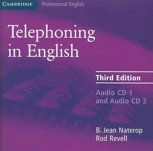 Telephoning in English Audio CD 3rd Edition (Cambridge Professional English)