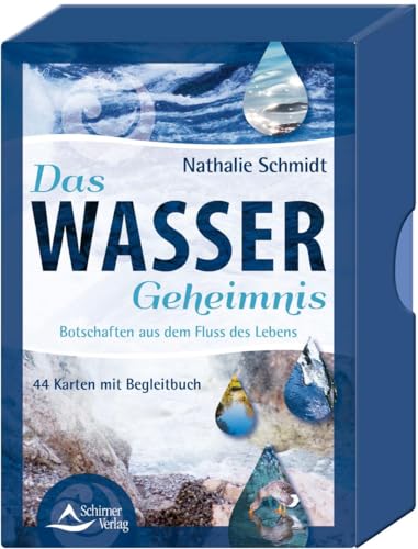 Das Wasser-Geheimnis: Botschaften aus dem Fluss des Lebens - 44 Karten mit Begleitbuch von Schirner Verlag