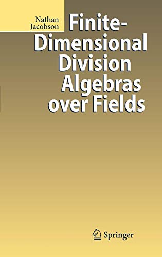 Finite-Dimensional Division Algebras over Fields. von Springer