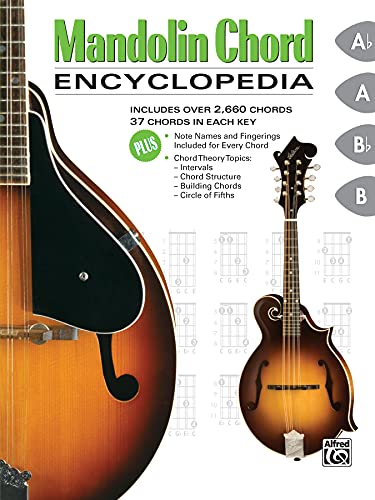 Mandolin Chord Encyclopedia: Includes over 2,660 Chords, 37 Chords in Each Key von Alfred Music