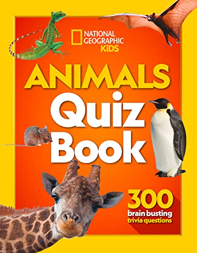 Animals Quiz Book: 300 brain busting trivia questions (National Geographic Kids) von HarperCollins