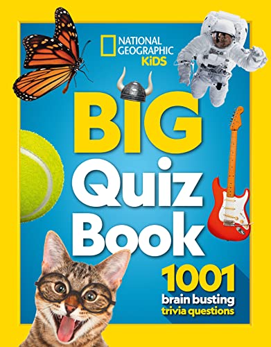 Big Quiz Book: 1001 brain busting trivia questions (National Geographic Kids) von HarperCollins