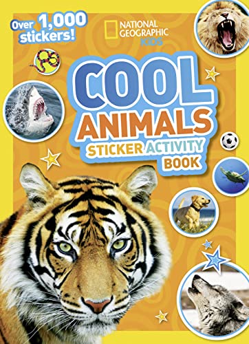 NGK Cool Animals Sticker Activity Book (Special Sales UK Edition): Over 1,000 stickers!
