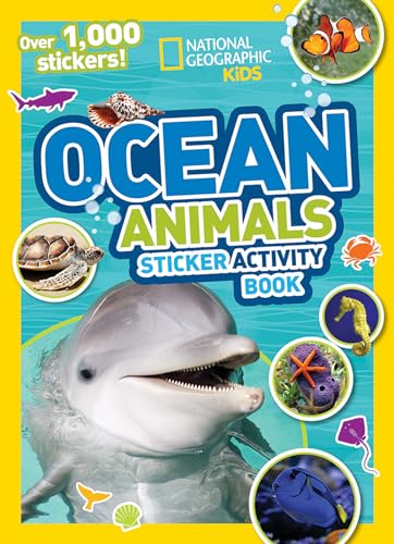 National Geographic Kids Ocean Animals Sticker Activity Book: Over 1,000 Stickers! (NG Sticker Activity Books, Band 1) von National Geographic