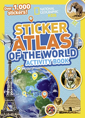 World Atlas Sticker Activity Book: Over 200 stickers! von National Geographic