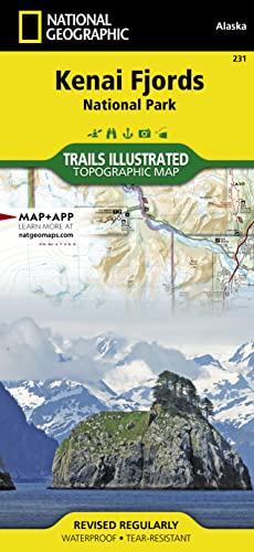 Kenai Fjords National Park: National Geographic Trails Illustrated Alaska: Alaska, USA (National Geographic Trails Illustrated Map, 231, Band 231)