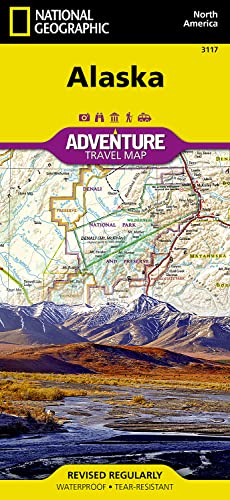 Alaska (National Geographic Adventure Travel Map, Band 3117) von National Geographic