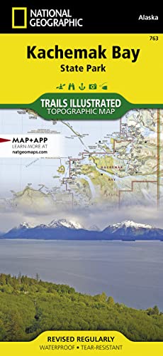 Alaska - Kachemak Bay State Park: Trails Illustrated 1:105600: Trails Illustrated Other Rec. Areas (National Geographic Trails Illustrated Map, Band 763)