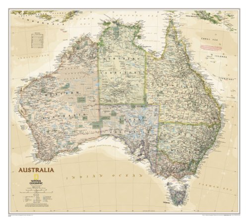 Australia Executive (National Geographic Reference Map)