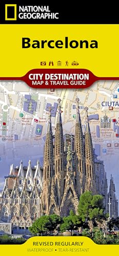 Barcelona: NATIONAL GEOGRAPHIC Destination Maps: City Map & Travel Guide. Points of Interest, Additional Inset Map, Transit System, Travel ... (National Geographic Destination City Map)
