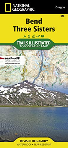 Bend, Three Sisters: Trails Illustrated Other Rec. Areas (National Geographic Trails Illustrated Topographic Map, Band 818)