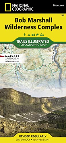 Bob Marshall Wilderness (National Geographic Trails Illustrated Map, 725, Band 725)