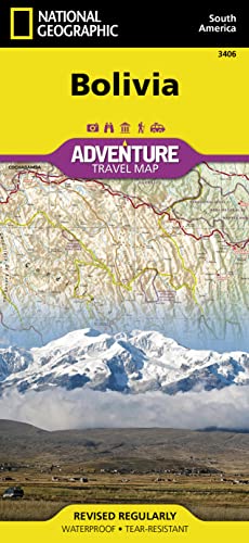 Bolivia: Travel Maps International Adventure Map: Waterproof. Tear-resistent (National Geographic Adventure Map, Band 3406)