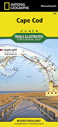 Cape Cod National Seashore: National Geographic Trails Illustrated USA Nordosten: Trails Illustrated National Parks (National Geographic Trails Illustrated Map, Band 250)