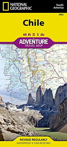 Chile: NATIONAL GEOGRAPHIC Adventure Maps: Waterproof, Tear-resistant Chile: NATIONAL GEOGRAPHIC Adventure Maps: Waterproof, Tear-resistant