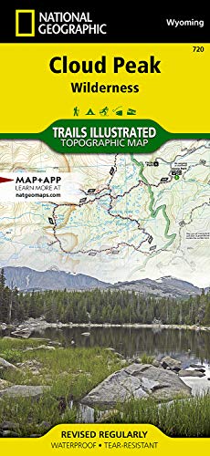 Cloud Peak Wilderness: National Geographic Trails Illustrated National Parks: Trails Illustrated Other Rec. Areas (National Geographic Trails Illustrated Map, Band 720)