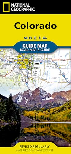 Colorado (National Geographic Guide Map)