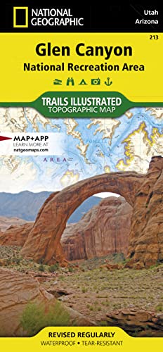 Glen Canyon / Capitol Reef: National Geographic Trails Illustrated Utah: Trails Illustrated National Parks (National Geographic Trails Illustrated Map, Band 213) von National Geographic