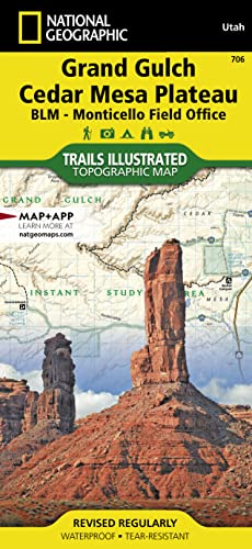Grand Gulch Plateau: National Geographic Trails Illustrated Utah: Trails Illustrated Other Rec. Areas (National Geographic Trails Illustrated Map, Band 706)