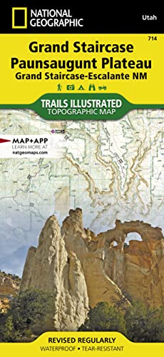 Grand Staircase-Paunsaugunt Plateau: Trails Illustrated (National Geographic Trails Illustrated Map, Band 714)
