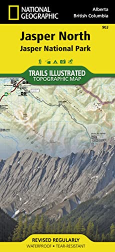 Jasper North: Trails Illustrated National Parks: Jasper National Park. Waterproof. Tear-resistant (National Geographic Trails Illustrated Map, Band 903)