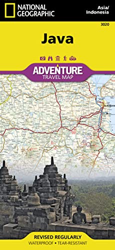 Java: Travel Maps International Adventure Map: Waterproof. Tear-resistent (National Geographic Adventure Map, Band 3020)