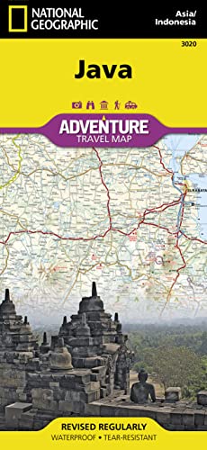 Java: Travel Maps International Adventure Map: Waterproof. Tear-resistent (National Geographic Adventure Map, Band 3020) von National Geographic