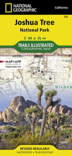 Joshua Tree National Park: National Geographic Trails Illustrated Californien: Topographic Map. Waterproof. Tear-resistent (National Geographic Trails Illustrated Map, Band 226)